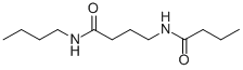 N-ブチル-4-[(1-オキソブチル)アミノ]ブタンアミド 化学構造式