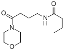 N-(4-(4-Morpholinyl)-4-oxobutyl)butanamide Structure