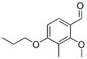 Benzaldehyde, 2-methoxy-3-methyl-4-propoxy- (9CI) Structure