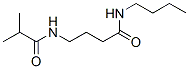 N-butyl-4-(2-methylpropanoylamino)butanamide Structure