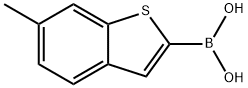 6-METHYLBENZO[B]THIENE-2-BORONIC ACID, 820240-91-3, 结构式