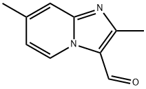 2,7-ジメチルイミダゾ[1,2-A]ピリジン-3-カルブアルデヒド 化学構造式