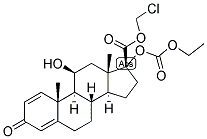 エタボン酸ロテプレドノール 化学構造式
