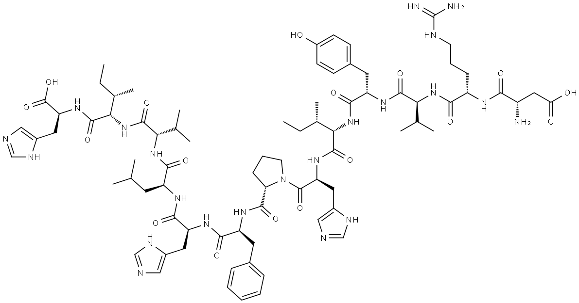 ANGIOTENSINOGEN (1-13) (HUMAN) Structure