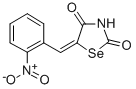 5-((2-Nitrophenyl)methylene)selenazolidine-2,4-dione Structure