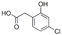 4-chloro-2-hydroxyphenylacetic acid Structure