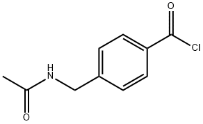 Benzoyl chloride, 4-[(acetylamino)methyl]- (9CI) Structure