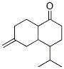 4-Isopropyl-6-methylene-3,4,4a,5,6,7,8,8a-octahydro-1(2H)-naphthalenone Structure