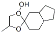 Spiro[1,3-dioxolane-2,5-[5H]inden]-1-ol, octahydro-7a-methyl-, (1S,3aR,7aS)- (9CI) Structure