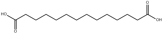 Tetradecanedioic acid Struktur