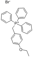 (4-ETHOXYBENZYL)TRIPHENYLPHOSPHONIUM BROMIDE Struktur