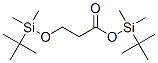 tert-Butyl(dimethyl)silyl 3-([tert-butyl(dimethyl)silyl]oxy)propanoate Struktur