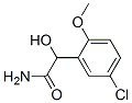 Benzeneacetamide,  5-chloro--alpha--hydroxy-2-methoxy- Structure