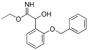 Benzeneethanimidic  acid,  -alpha--hydroxy-2-(phenylmethoxy)-,  ethyl  ester  (9CI) Structure