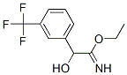 Benzeneethanimidic  acid,  -alpha--hydroxy-3-(trifluoromethyl)-,  ethyl  ester  (9CI) Structure