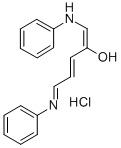 1-PHENYLAMINO-5-PHENYLIMINO-1,3-PENTADIEN-2-OL HYDROCHLORIDE Structure
