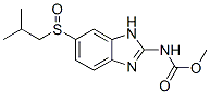 methyl N-[5-(2-methylpropylsulfinyl)-3H-benzoimidazol-2-yl]carbamate Structure