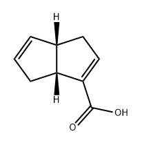 1-Pentalenecarboxylicacid,3,3a,6,6a-tetrahydro-,cis-(9CI) Structure