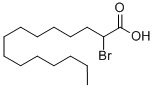 2-BROMOPENTADECANOIC ACID Structure