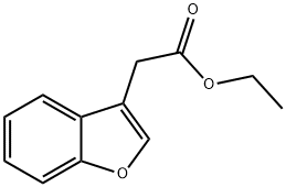 ETHYL 1-BENZOFURAN-3-YLACETATE Structure