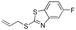 Benzothiazole, 5-fluoro-2-(2-propenylthio)- (9CI) 结构式