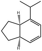 1H-Indene,2,3,3a,7a-tetrahydro-4-(1-methylethyl)-,cis-(9CI) Struktur