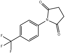 1-(4-(三氟甲基)苯基)吡咯烷-2,5-二酮, 82169-87-7, 结构式