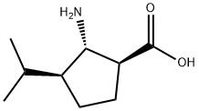 Cyclopentanecarboxylic acid, 2-amino-3-(1-methylethyl)-, (1S,2S,3S)- (9CI)|