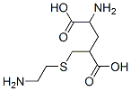 cysteamine, S-(4-amino-2,4-dicarboxybutyl)- Struktur