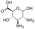 D-Glucopyranuronic acid, 2,3-diamino-2,3-dideoxy- Struktur