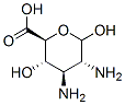 D-Glucopyranuronic acid, 2,3-diamino-2,3-dideoxy- Structure