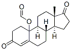 Estr-4-ene-3,17-dione, 10-(formyloxy)- Structure