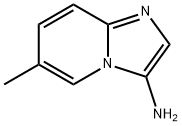 6-甲基咪唑并[1,2-A]吡啶-3-胺, 82193-25-7, 结构式