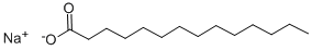 SODIUM MYRISTATE Structure