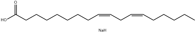 LINOLEIC ACID SODIUM SALT Structure