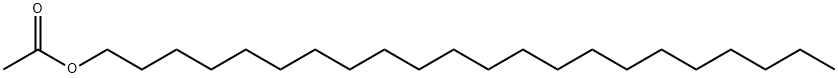 乙酸山嵛基酯 结构式