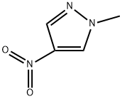 1-METHYL-4-NITRO-1H-PYRAZOLE 化学構造式