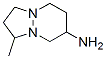 1H-Pyrazolo[1,2-a]pyridazin-6-amine,  hexahydro-3-methyl- Structure
