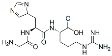 glycyl-histidyl-arginine 结构式