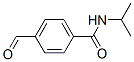 4-FORMYL-N-(1-METHYLETHYL)-BENZAMIDE 结构式