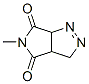 Pyrrolo[3,4-c]pyrazole-4,6(3H,5H)-dione,  3a,6a-dihydro-5-methyl-  (9CI) 结构式