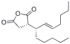(3S)-3-[(E,6S)-dodec-7-en-6-yl]oxolane-2,5-dione 结构式