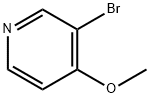 3-BROMO-4-METHOXY-PYRIDINE Struktur