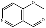 4-Methoxy-3-pyridinecarboxaldehyde Struktur