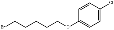 1-((5-溴戊基)氧基)-4-氯苯, 82258-51-3, 结构式