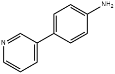 3-(4-アミノフェニル)ピリジン 化学構造式