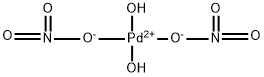 PALLADIUM(II) NITRATE HYDRATE 化学構造式