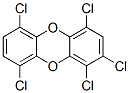 1,2,4,6,9-ペンタクロロジベンゾ-p-ジオキシン 化学構造式