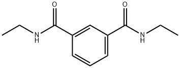 1,3-BenzenedicarboxaMide, N,N'-diethyl- Structure