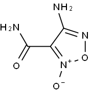 1,2,5-Oxadiazole-3-carboxamide,4-amino-,2-oxide(9CI) 结构式